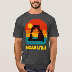 Moab Utah Arches Vintage Sun T-Shirt