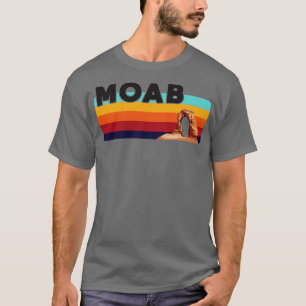 Moab Utah Nature Hiking Mountains Outrs Vintage T-Shirt