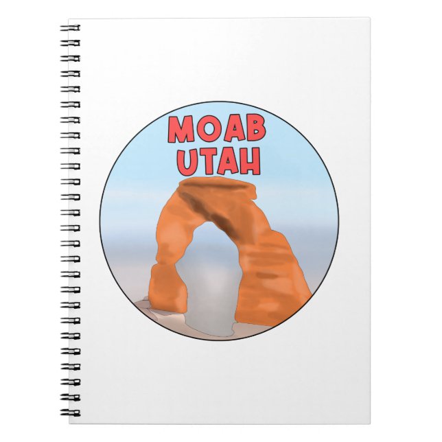 Moab Utah Notebook (Front)