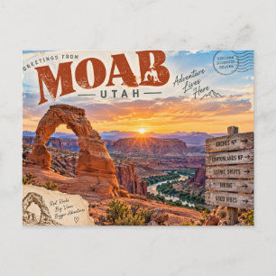 Moab, Utah Postcard