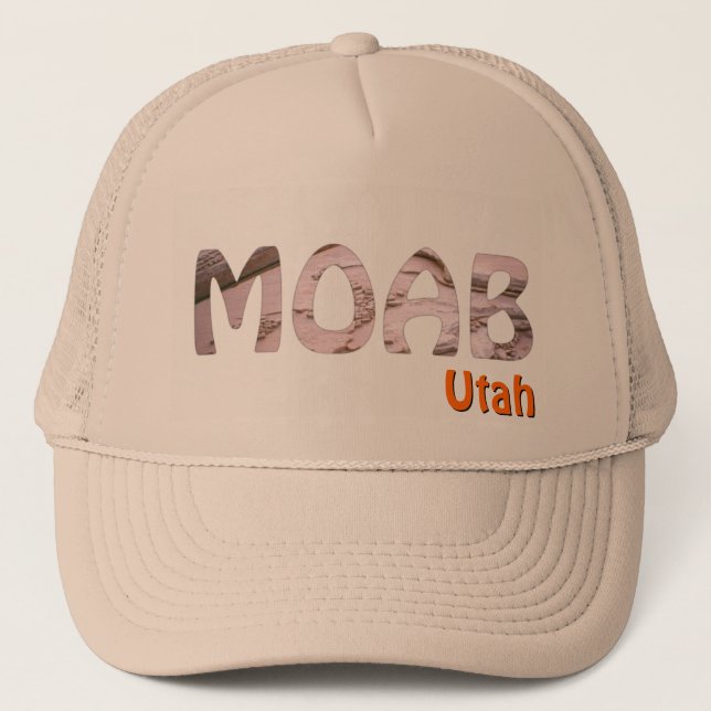 Moab, Utah Trucker Hat (Front)