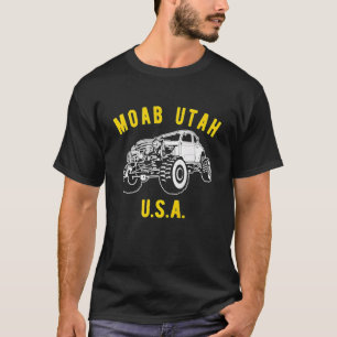Moab Utah USA Off road Rock Crawler 4x4 T-Shirt