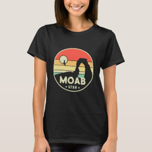 Moab Utah Vintage Desert Sunset Retro Souvenir 60s T-Shirt