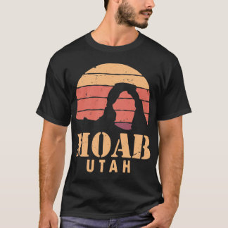 Moab Utah Vintage Desert Sunset T-Shirt