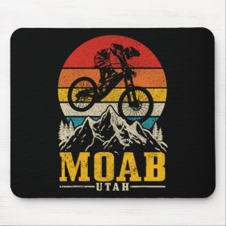 Moab Utah Vintage Mountain Bike Mtb Downhill Usa  Mouse Mat