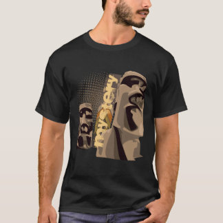 Moai - Black T-Shirt