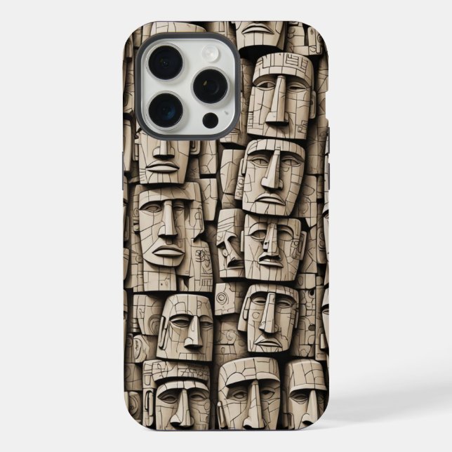 Moai iPhone Case (Back)