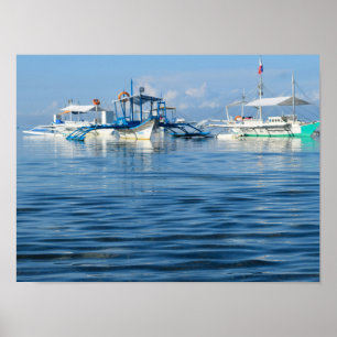 Moalboal Beach in Cebu Poster