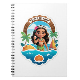 : Moana’s Island Birthday Vibes! Notebook