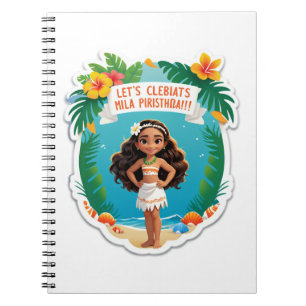 Moana’s Island Birthday Vibes! Notebook