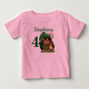 Moana t-shirt gifts birthday