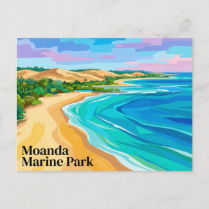 Moanda Marine Park Postcard