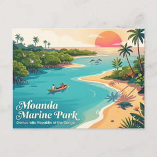 Moanda Marine Park Postcard