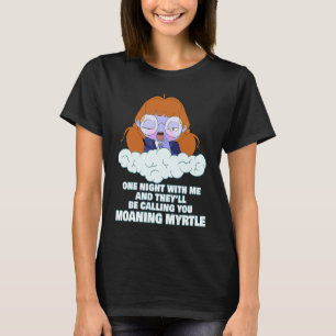 Moaning Myrtle Cute Magic Ghost  Adult Humour T-Shirt