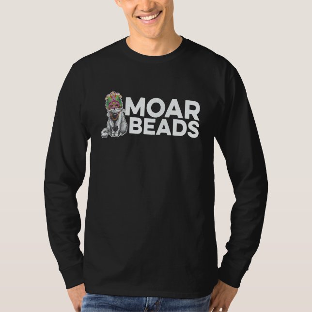 Moar Beads Beadwork Beading Hand Stitching Artwork T-Shirt (Front)