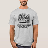 Mob Boss Alice (In Wonderland) Funny T-Shirt