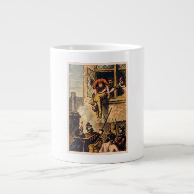Mob Justice on Saint Bartholomew Day Massacre  Large Coffee Mug (Front)