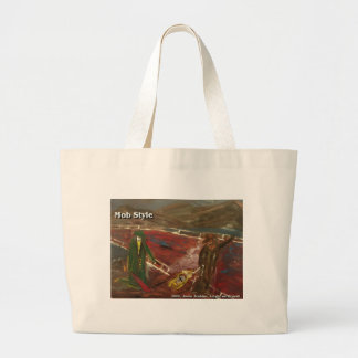mob style large tote bag