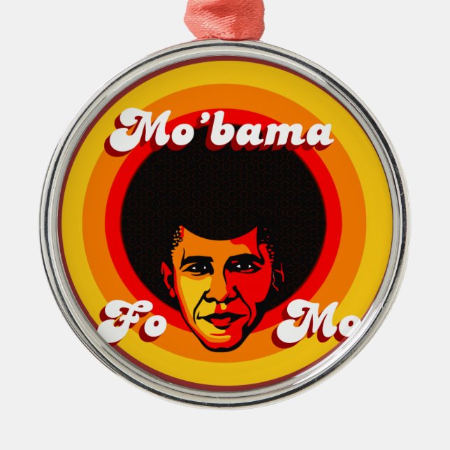 Mo'bama Christmas Ornament (Front)