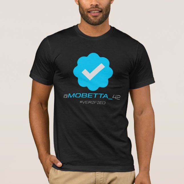 @MoBetta_42 - Verified - Black T-Shirt (Front)