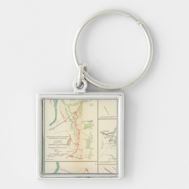 Mobile, Ala rebel defences Key Ring (Front)