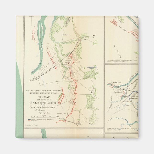 Mobile, Ala rebel defences Magnet (Front)
