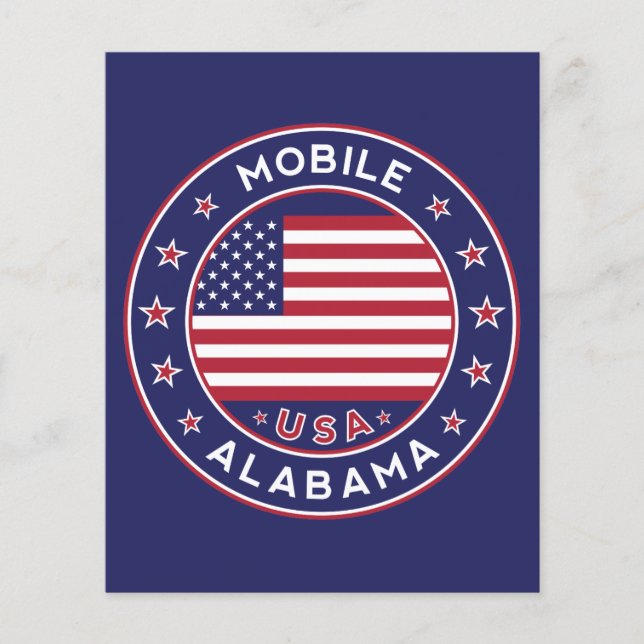 Mobile, Alabama Flyer (Front)