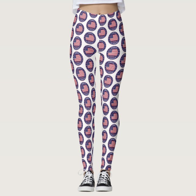 Mobile, Alabama Leggings (Front)