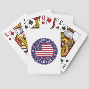 Mobile, Alabama Playing Cards