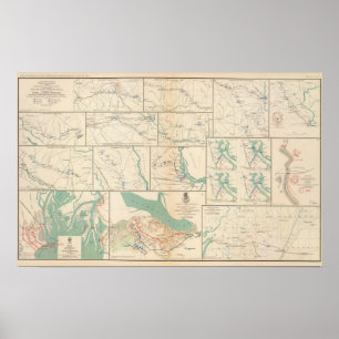 Mobile, Blakely, Messinger's Ferry-Canton Poster