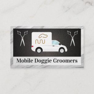 Mobile Business Animal Services Business Card