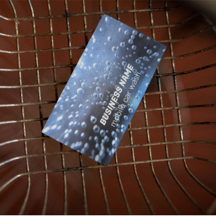Mobile Car Wash Business Card