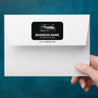 Mobile Car Wash & Detailing Custom Envelope