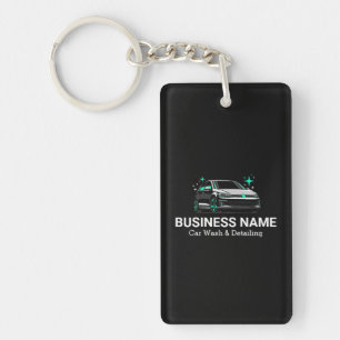 Mobile Car Wash & Detailing Custom Key Ring