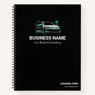 Mobile Car Wash & Detailing Custom Live Notebook