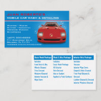 Mobile Car Wash Detailing Pressure Washing