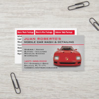 Mobile Car Wash Detailing Pressure Washing
