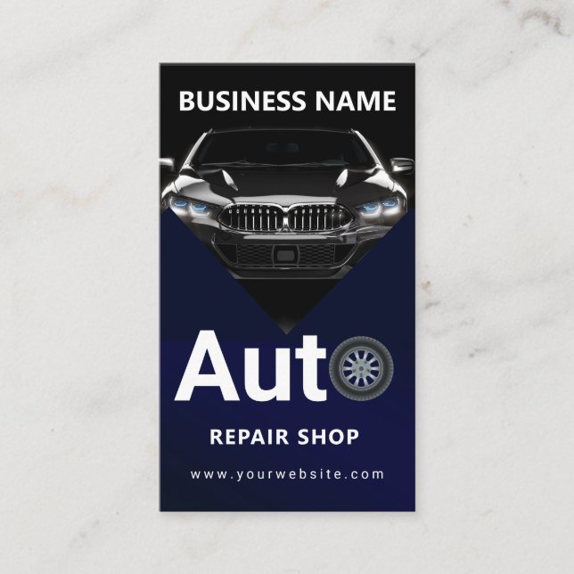 Mobile Car Wash Detailing Pressure Washing qr code Business Card (Front)