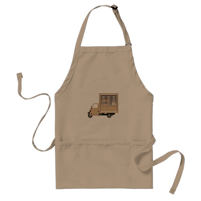 Mobile Coffee Van Apron (Front)