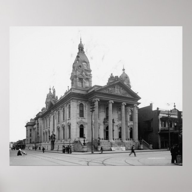Mobile County Courthouse Poster (Front)