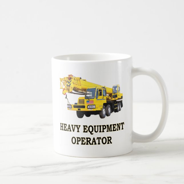 MOBILE CRANE COFFEE MUG (Right)
