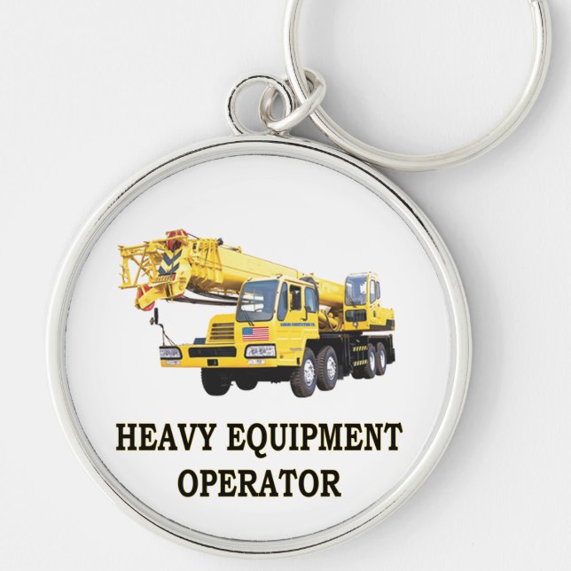 MOBILE CRANE KEY RING (Front)