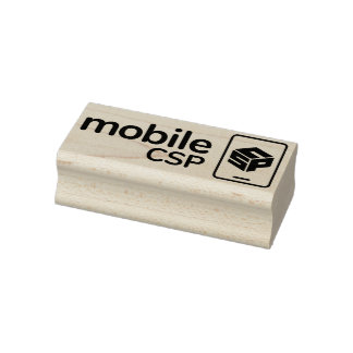 Mobile CSP Rubber Stamp