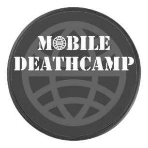 Mobile Deathcamp "Globe" hockey puck