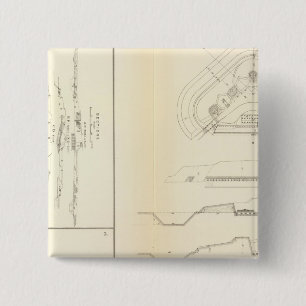 Mobile defences Alabama 15 Cm Square Badge