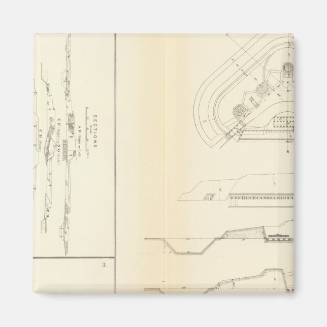 Mobile defences Alabama Magnet (Front)