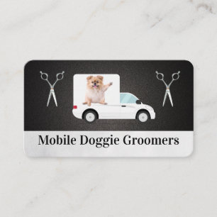 Mobile Doggie Business Animal Services Card