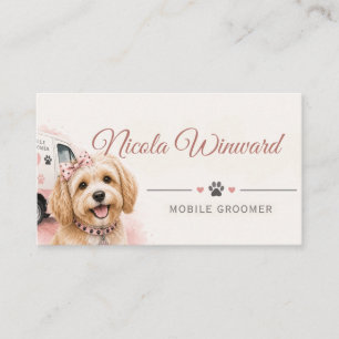 Mobile Groomer Business Card