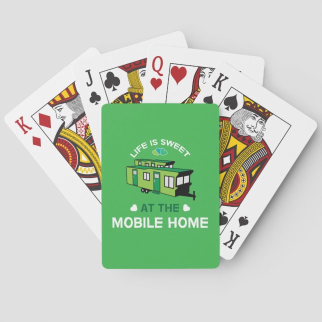 Mobile Homes | Static Caravans | New Home | Retire Playing Cards (Back)
