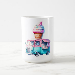 mobile ice cream van coffee mug